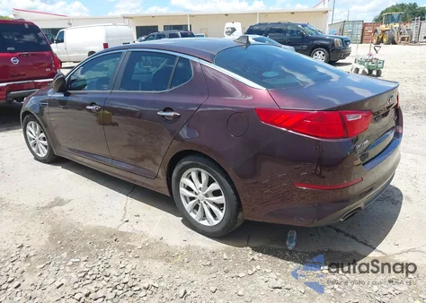 2015 Kia Optima Ex из США, поврежденный, VIN 5XXGN4A77FG351255
